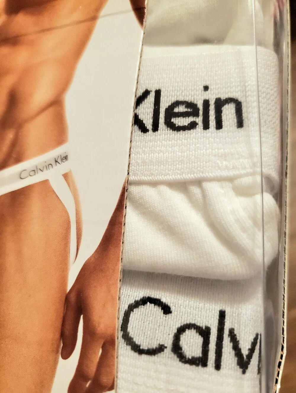 Calvin Klein Cotton 3-Pack Jock Strap